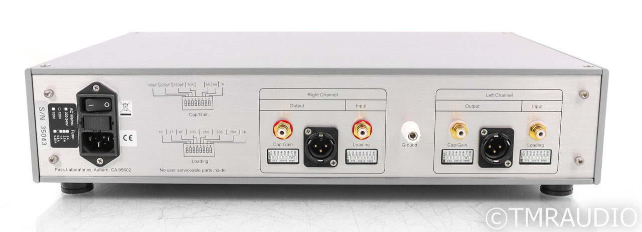 Pass Labs XP-17 MM / MC Phono Preamplifier; Silver; XP17