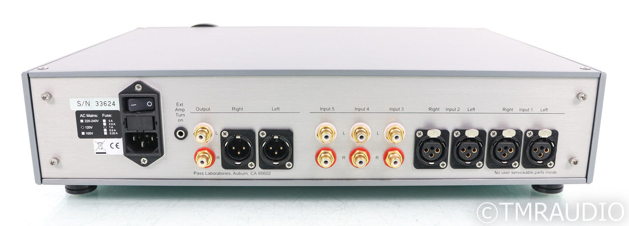 Pass Labs XP-12 Stereo Preamplifier; Remote; XP12