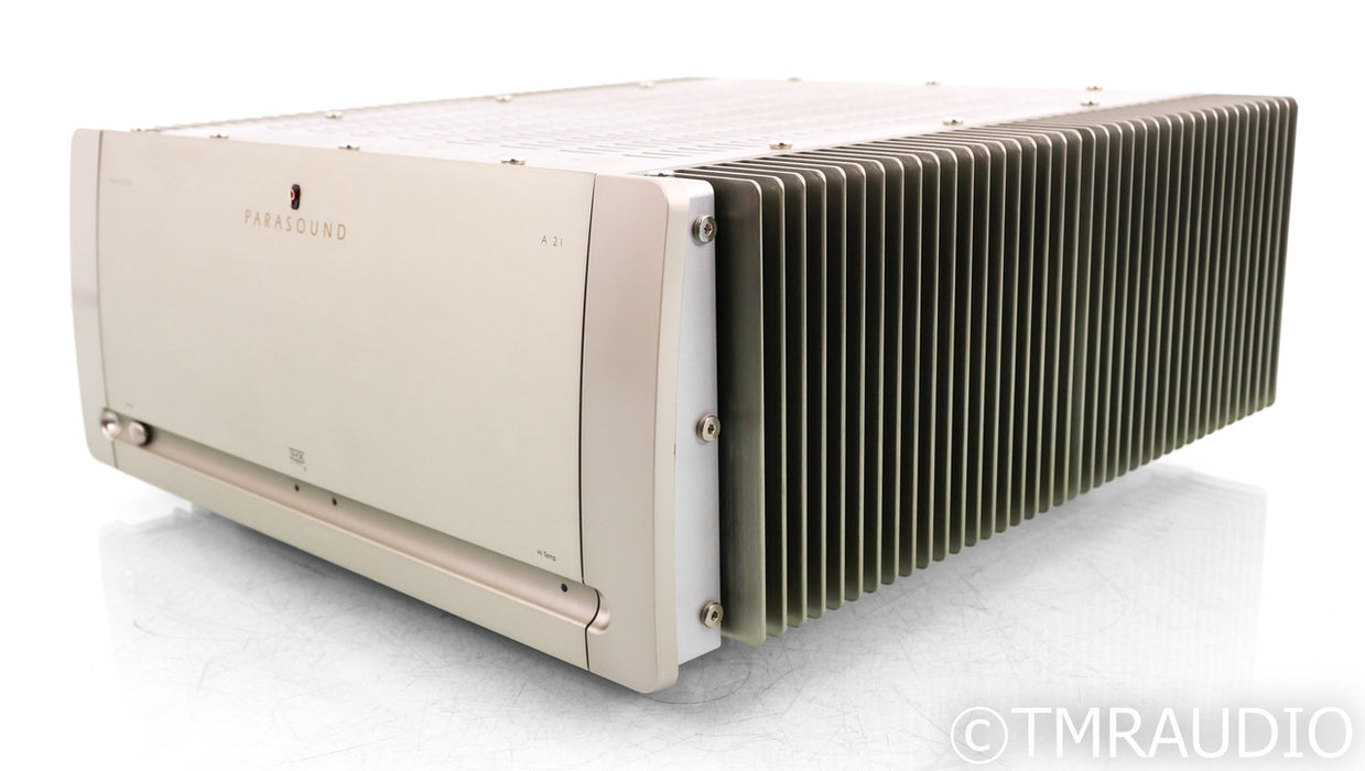 Parasound Halo A 21 Stereo Power Amplifier; A21; Silver