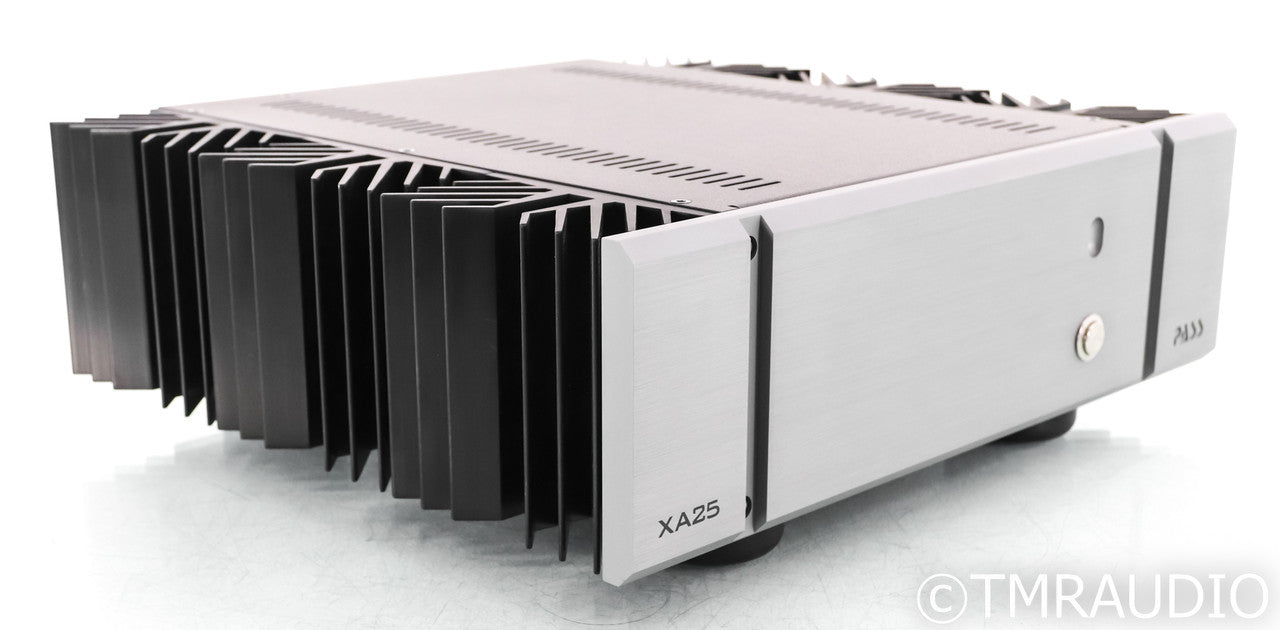 Pass Labs XA25 Stereo Power Amplifier; XA-25; Silver