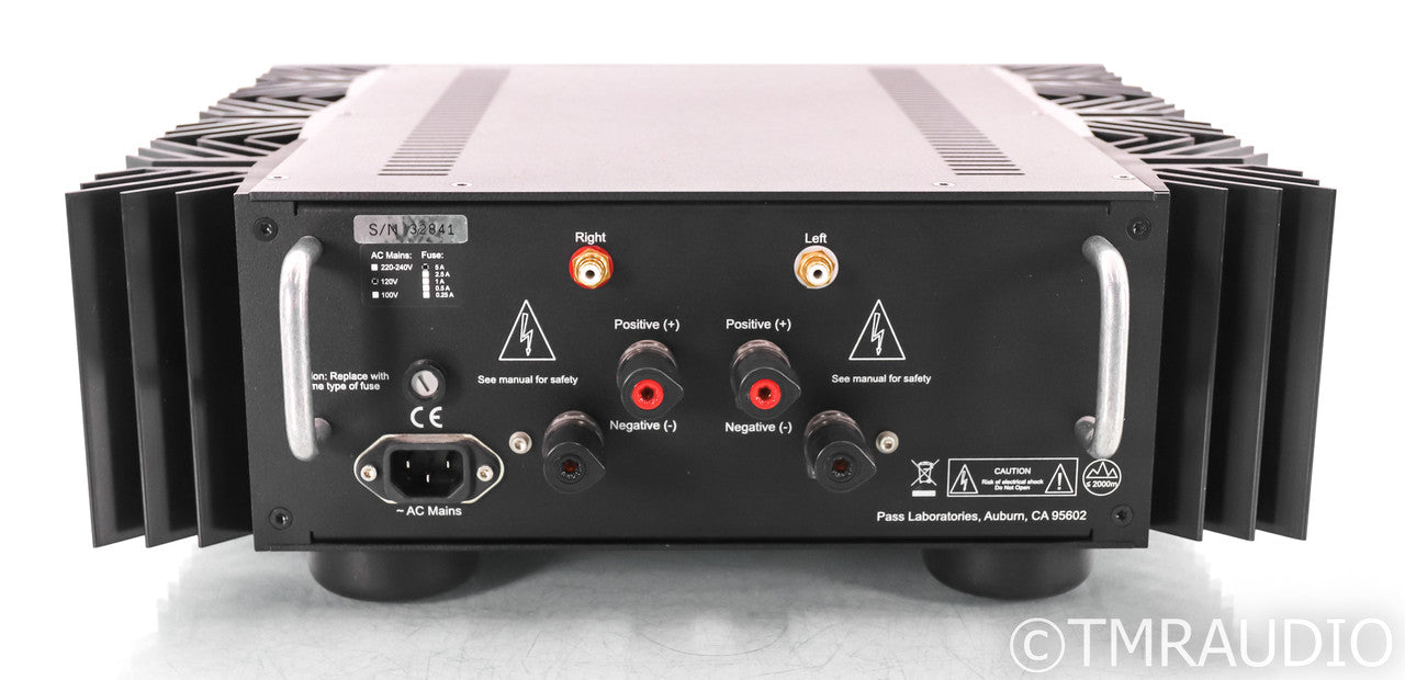 Pass Labs XA25 Stereo Power Amplifier; XA-25; Silver