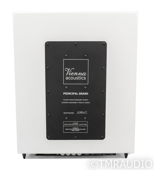 Vienna Acoustics Principal Grand 12" Powered Subwoofer; Piano White