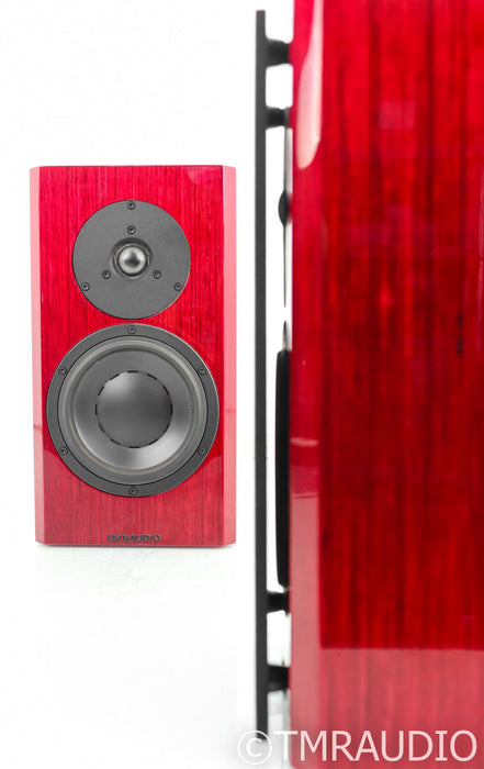 Dynaudio Special Forty Bookshelf Speakers; Red Birch Pair; 40th Anniversary