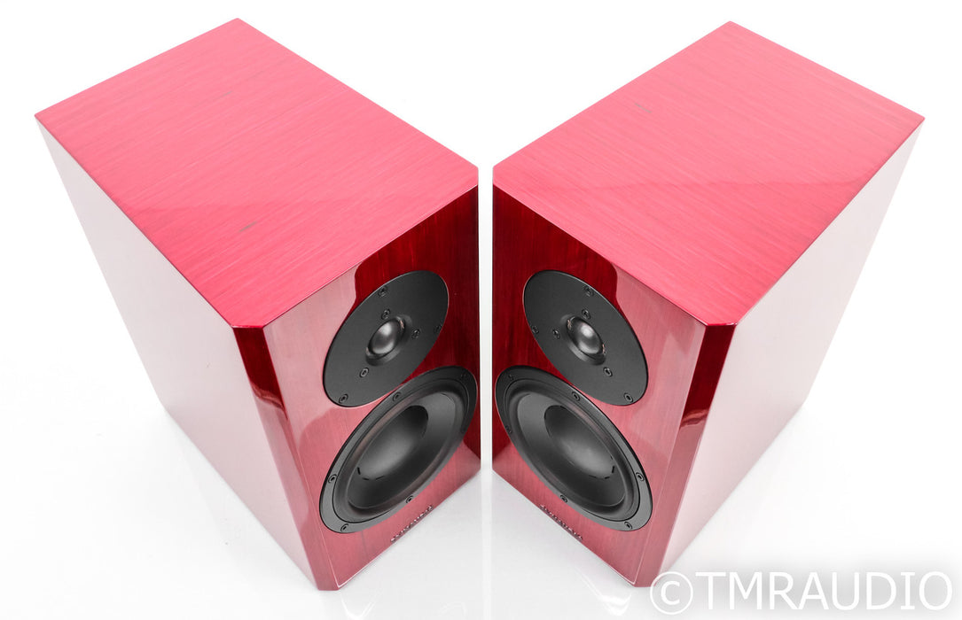 Dynaudio Special Forty Bookshelf Speakers; Red Birch Pair; 40th Anniversary