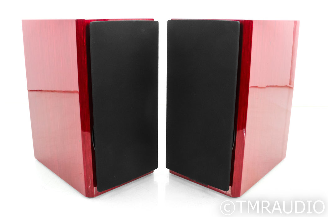 Dynaudio Special Forty Bookshelf Speakers; Red Birch Pair; 40th Anniversary