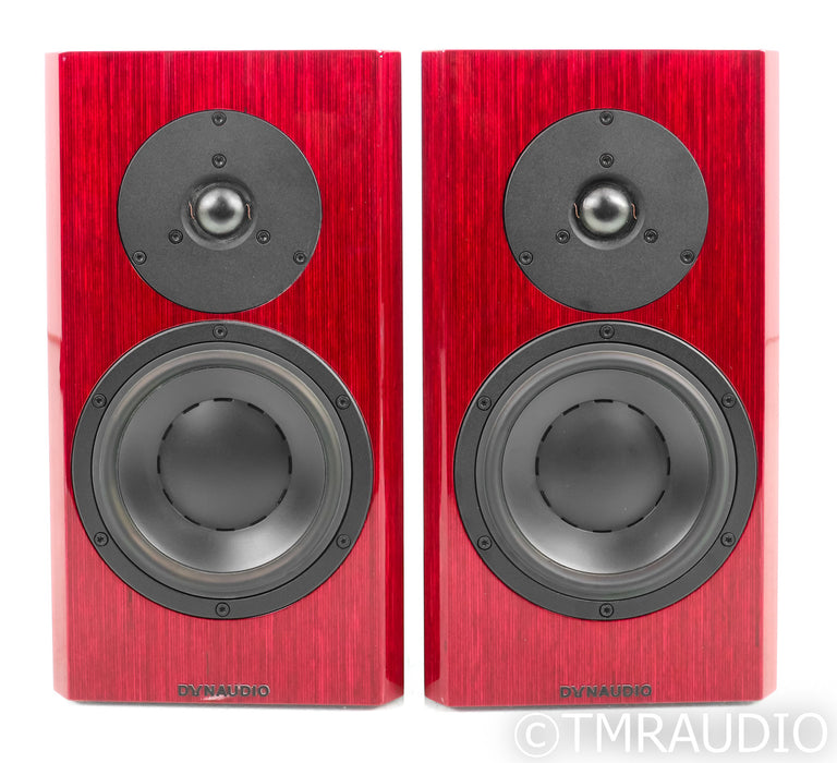 Dynaudio Special Forty Bookshelf Speakers; Red Birch Pair; 40th Anniversary