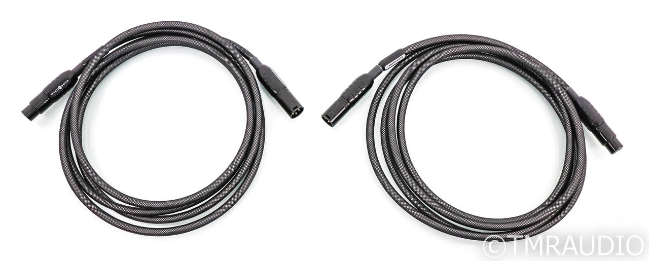 WireWorld Silver Eclipse 7 XLR Cables; 3m Pair Balanced Interconnects