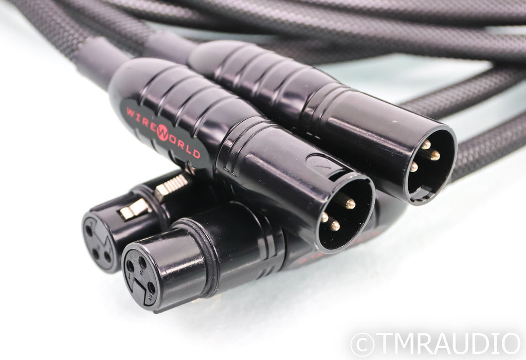 WireWorld Silver Eclipse 7 XLR Cables; 3m Pair Balanced Interconnects