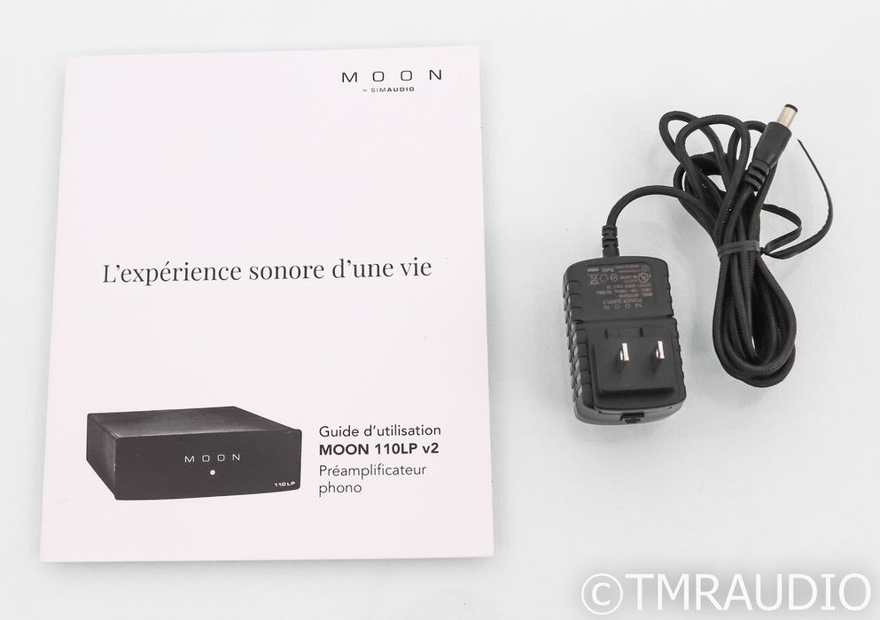 Simaudio Moon 110LP v2 MM / MC Phono Preamplifier; 110-LP V2; Black