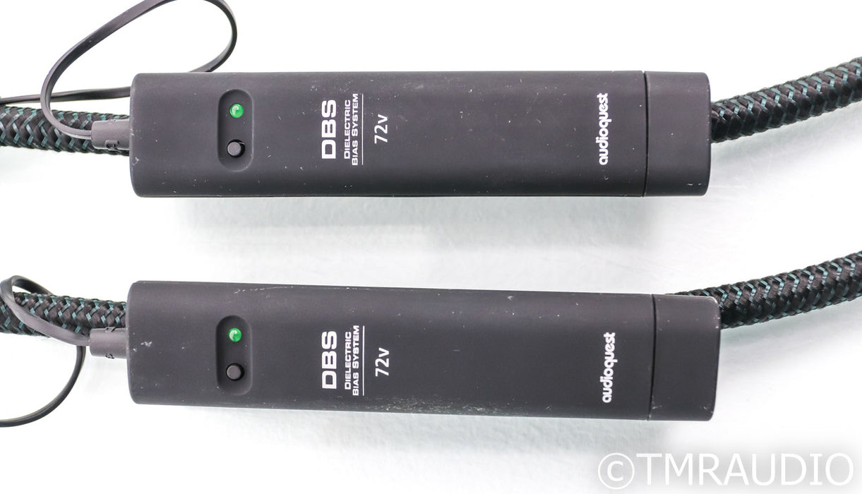 AudioQuest Columbia XLR Cables; 1m Pair Balanced Interconnects; 72v DBS