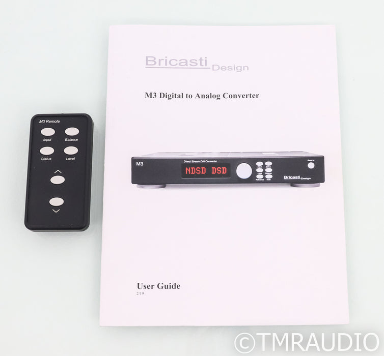 Bricasti M3 Classic DAC; D/A Converter; M3H Headphone Amp