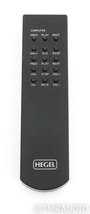 Hegel H160 Streaming Integrated Amplifier; H-160; Black; Remote