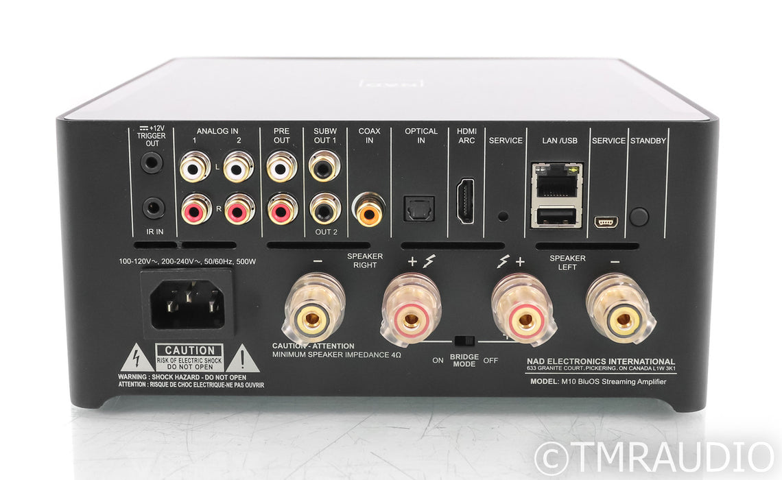 NAD M10 V1 Wireless Streaming Integrated Amplifier; M-10; BluOS