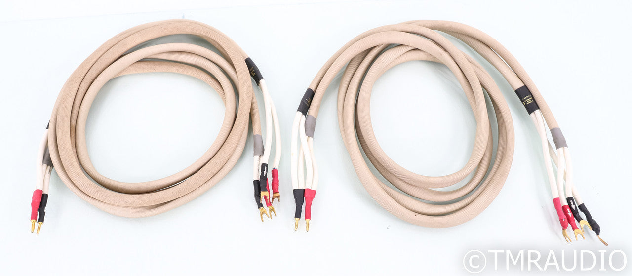 Luminous Audio Renaissance Bi-Wire Speaker Cables; 8ft Pair