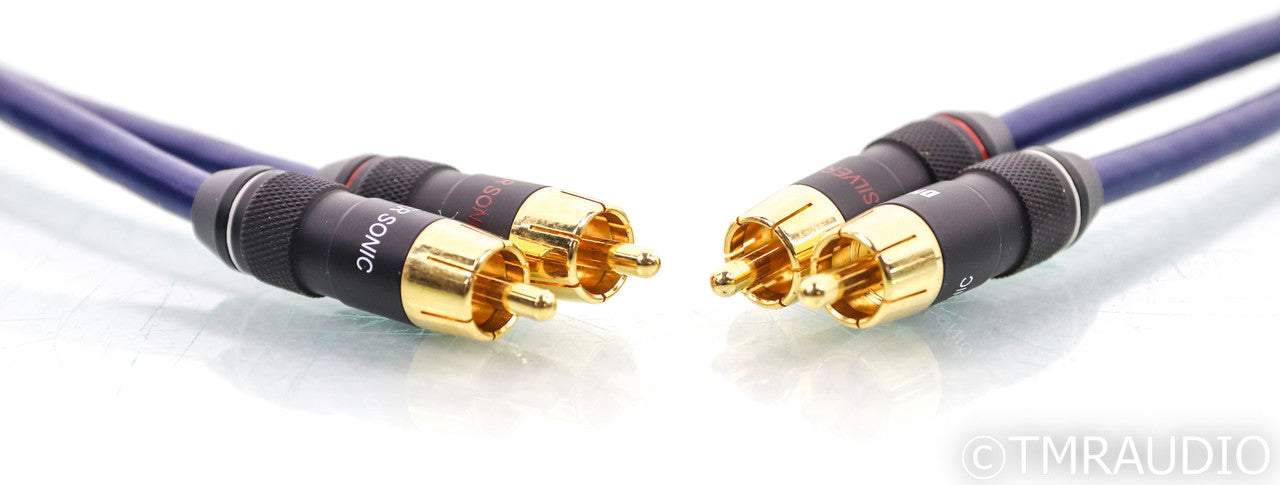 DH Labs Silver Sonic BL-1 Series II RCA Cables; 1m Pair Interconnects