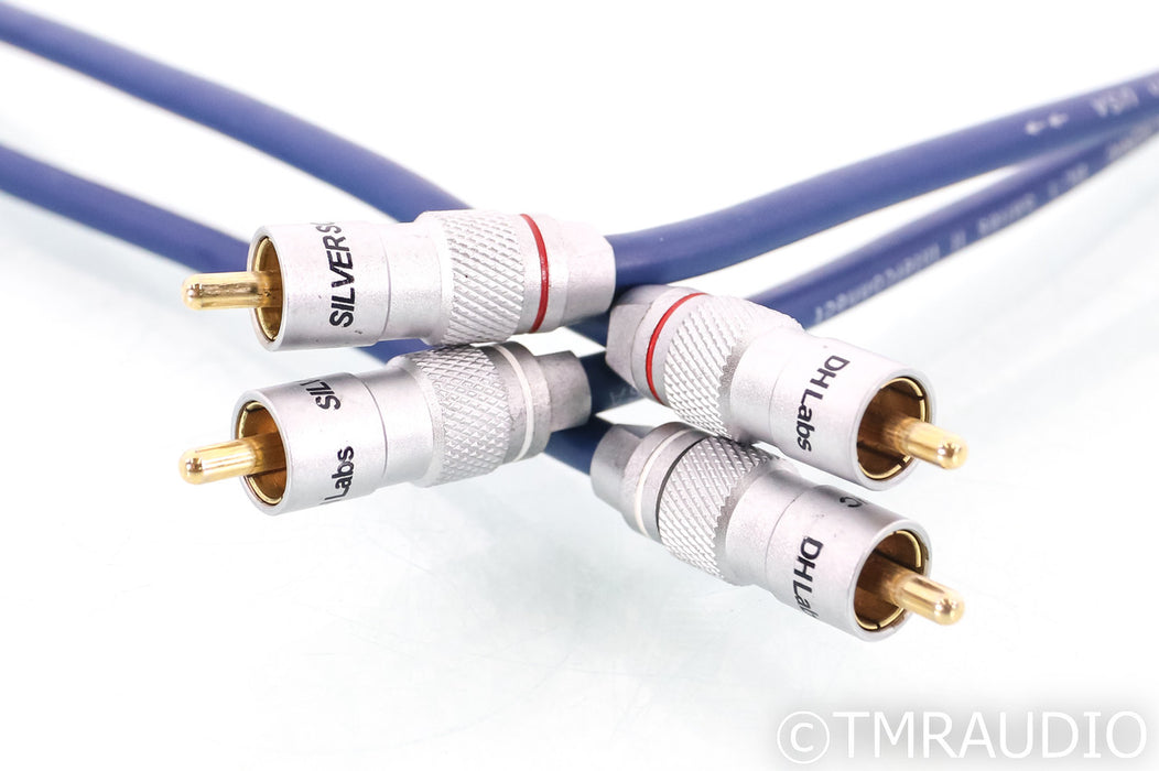 DH Labs Silver Sonic BL-1 Series II RCA Cables; 1m Pair Interconnects