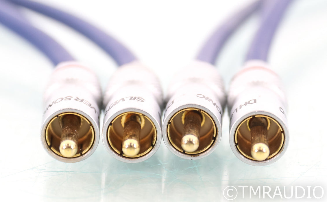 DH Labs Silver Sonic BL-1 Series II RCA Cables; 1m Pair Interconnects