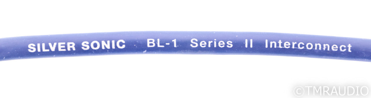 DH Labs Silver Sonic BL-1 Series II RCA Cables; 1m Pair Interconnects