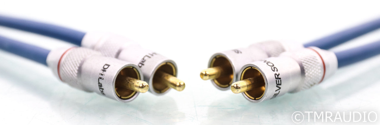 DH Labs Silver Sonic BL-1 Series II RCA Cables; 1m Pair Interconnects