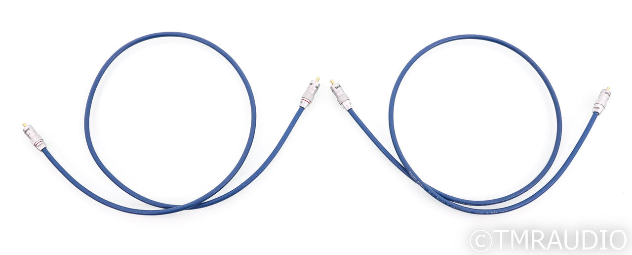DH Labs Silver Sonic BL-1 Series II RCA Cables; 1m Pair Interconnects
