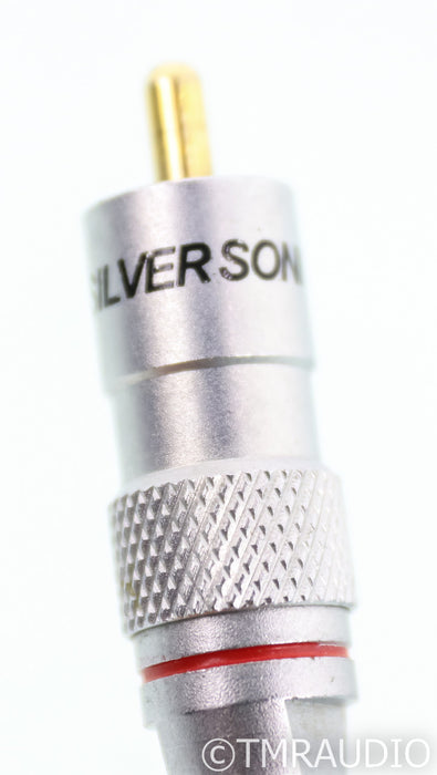 DH Labs Silver Sonic BL-1 Series II RCA Cables; 1m Pair Interconnects
