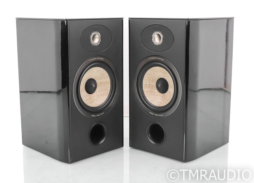 Focal Aria 906 Bookshelf Speakers; Gloss Black Pair