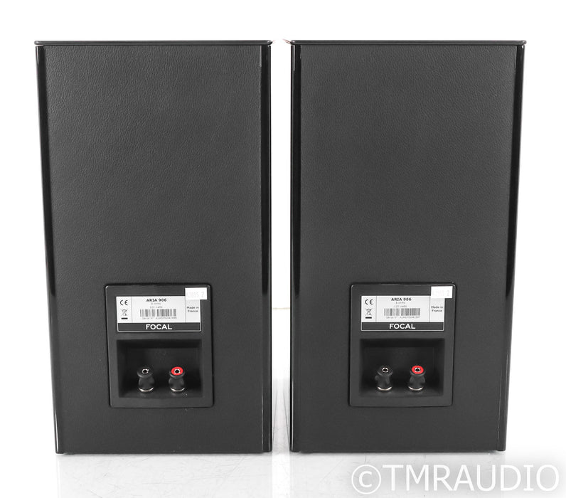 Focal Aria 906 Bookshelf Speakers; Gloss Black Pair