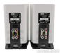 Elac Carina Bookshelf Speakers; Gloss White Pair