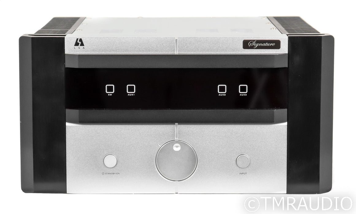 LSA Signature Stereo Tube Hybrid Integrated Amplifier; Remote; MM Phono