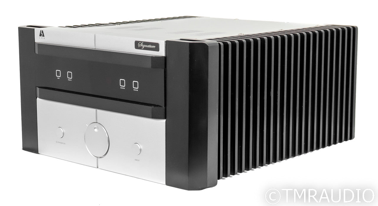 LSA Signature Stereo Tube Hybrid Integrated Amplifier; Remote; MM Phono