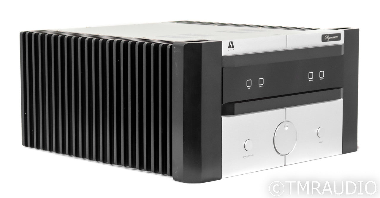 LSA Signature Stereo Tube Hybrid Integrated Amplifier; Remote; MM Phono