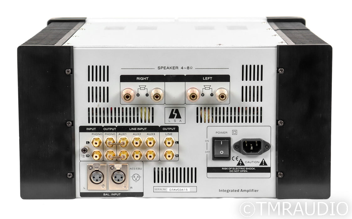 LSA Signature Stereo Tube Hybrid Integrated Amplifier; Remote; MM Phono
