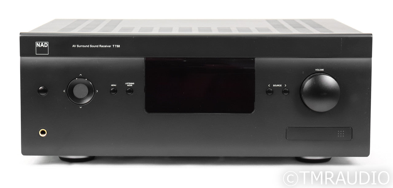 NAD T 758 7.1 Channel Home Theater Receiver; T758; BluOS; Remote — The ...