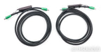 AudioQuest Earth XLR Cables; 3m Pair Balanced Interconnects; 72v DBS