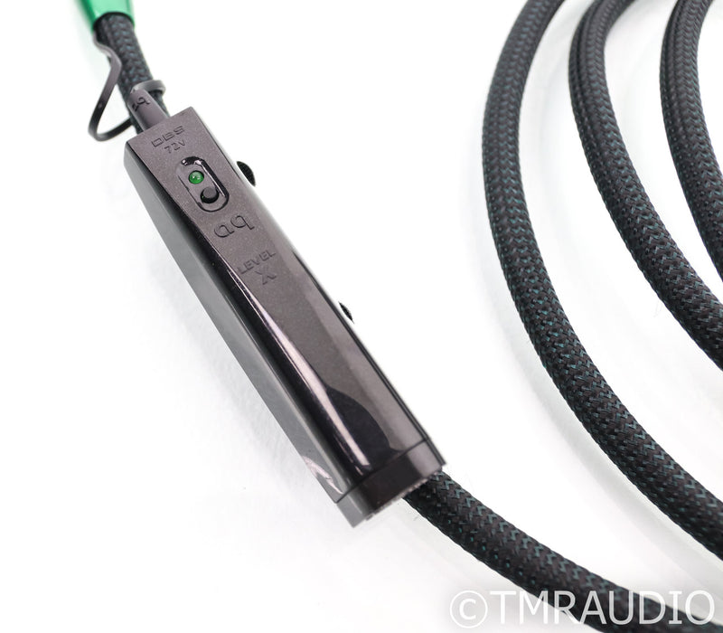AudioQuest Earth XLR Cables; 3m Pair Balanced Interconnects; 72v DBS