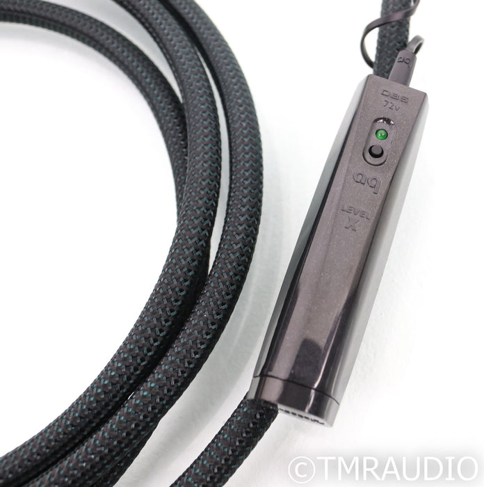 AudioQuest Earth XLR Cables; 3m Pair Balanced Interconnects; 72v DBS