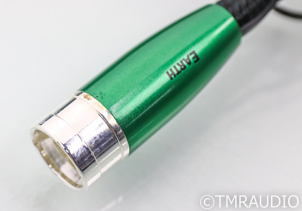 AudioQuest Earth XLR Cables; 3m Pair Balanced Interconnects; 72v DBS