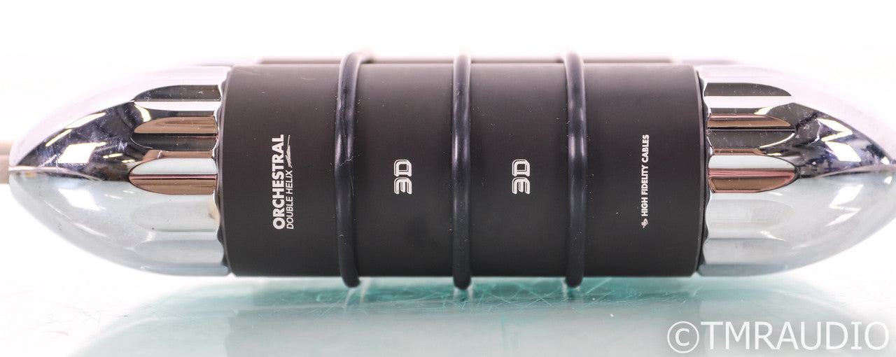 High Fidelity Cables Orchestral 3D XLR Cables; 1.5m Pair Balanced Interconnects