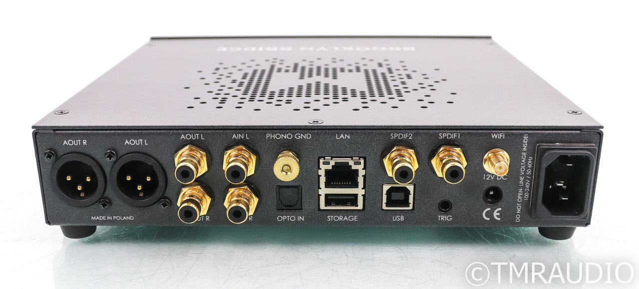 Mytek Brooklyn Bridge Wireless Streaming Bridge; Black; Remote