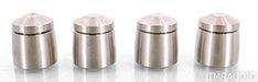 Stillpoints Ultra SS Isolation Feet; Set of 4; 1/4 - 20 Threaded; Silver