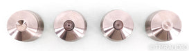 Stillpoints Ultra SS Isolation Feet; Set of 4; 1/4 - 20 Threaded; Silver