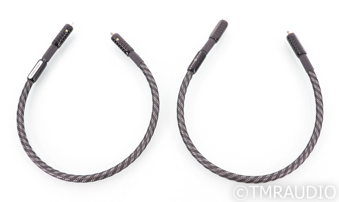 WireWorld Silver Eclipse 8 RCA Cables; 0.5m Pair Interconnects