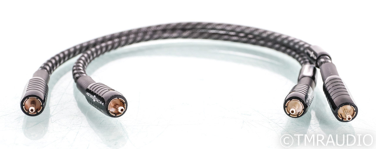 WireWorld Silver Eclipse 8 RCA Cables; 0.5m Pair Interconnects