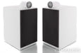 B&W CM6 S2 Bookshelf Speakers; Satin White Pair (No Grills)