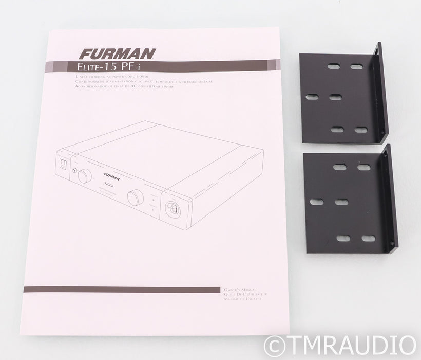 Furman Elite-15 PFi AC Power Line Conditioner; Elite15; Power Factor
