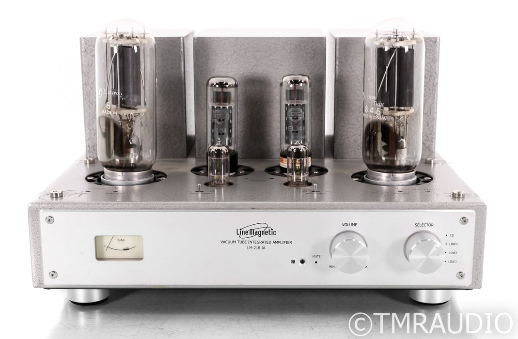 Line Magnetic LM-218 IA Stereo Tube Integrated Amplifier; (No Remote)