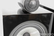 B&W 705 S2 Bookshelf Speakers; Gloss Black Pair