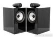 B&W 705 S2 Bookshelf Speakers; Gloss Black Pair