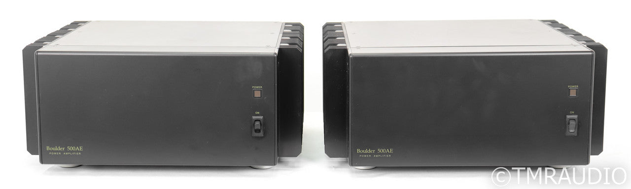 Boulder 500AE Mono / Stereo Power Amplifier; Black Pair; 500-AE