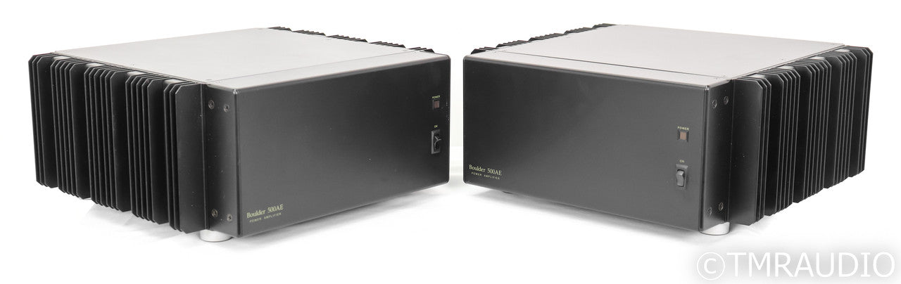 Boulder 500AE Mono / Stereo Power Amplifier; Black Pair; 500-AE